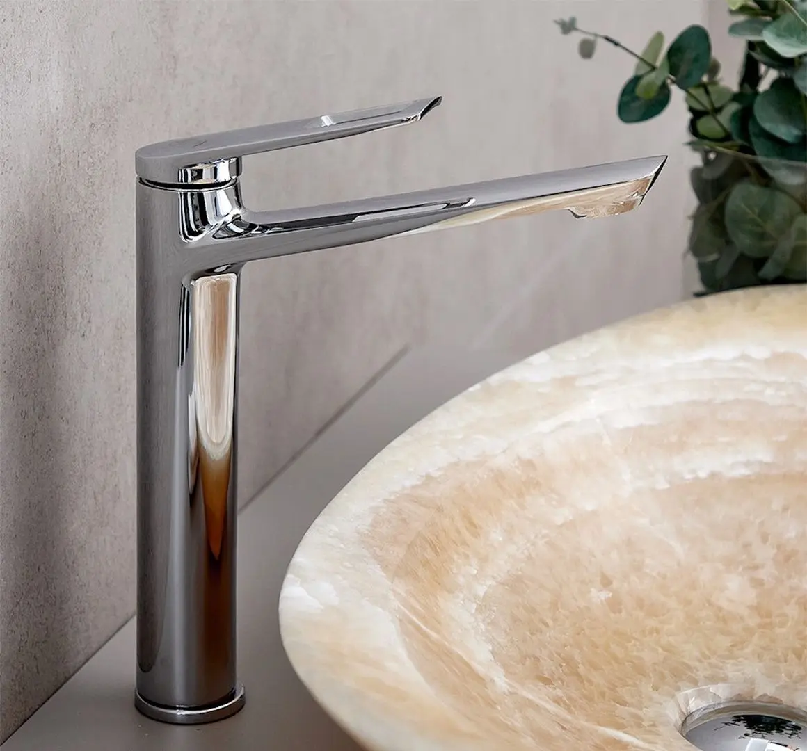 Смеситель для умывальника KFA Armatura Amazonit 4622-613-00 (Chrome)