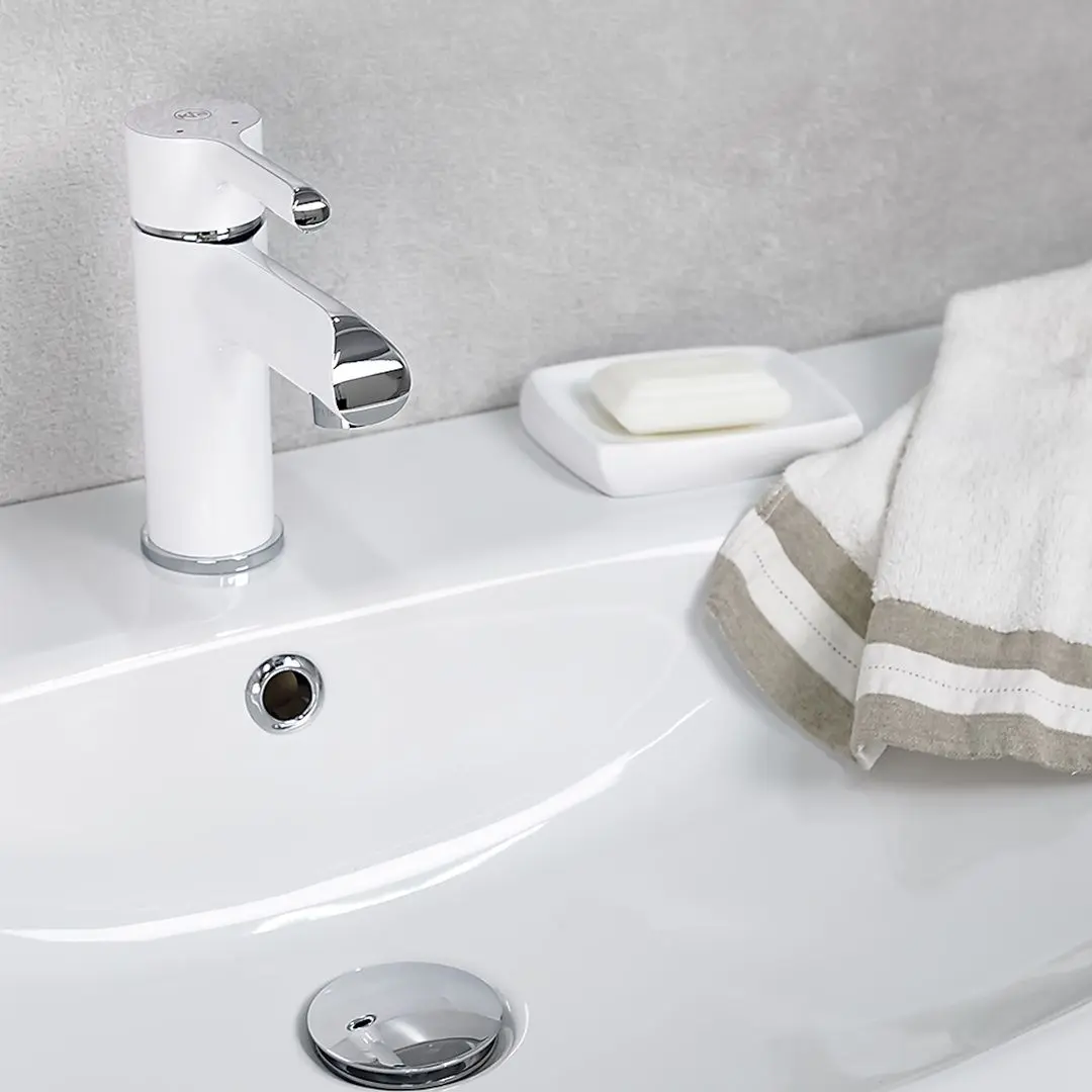 Смеситель для умывальника KFA Armatura Angelit 4722-815-00 (White/Chrome)