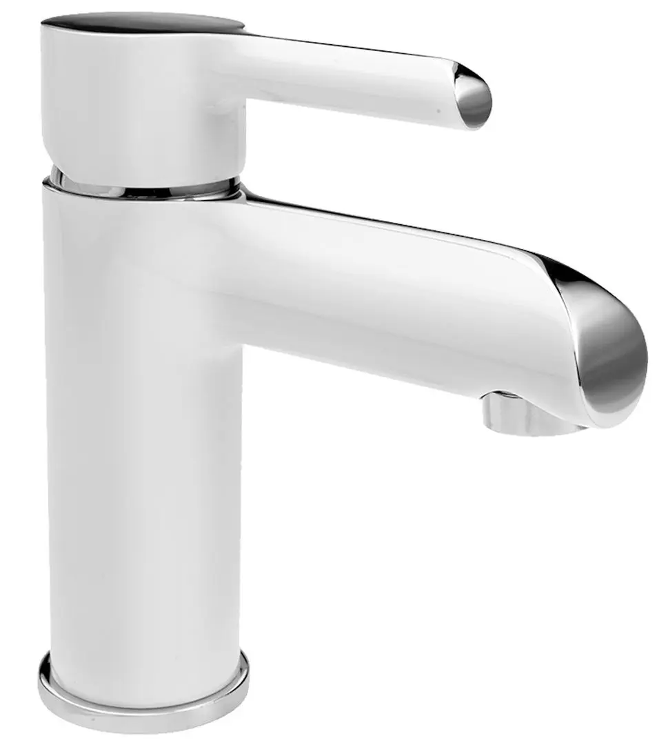 Смеситель для умывальника KFA Armatura Angelit 4722-815-00 (White/Chrome)