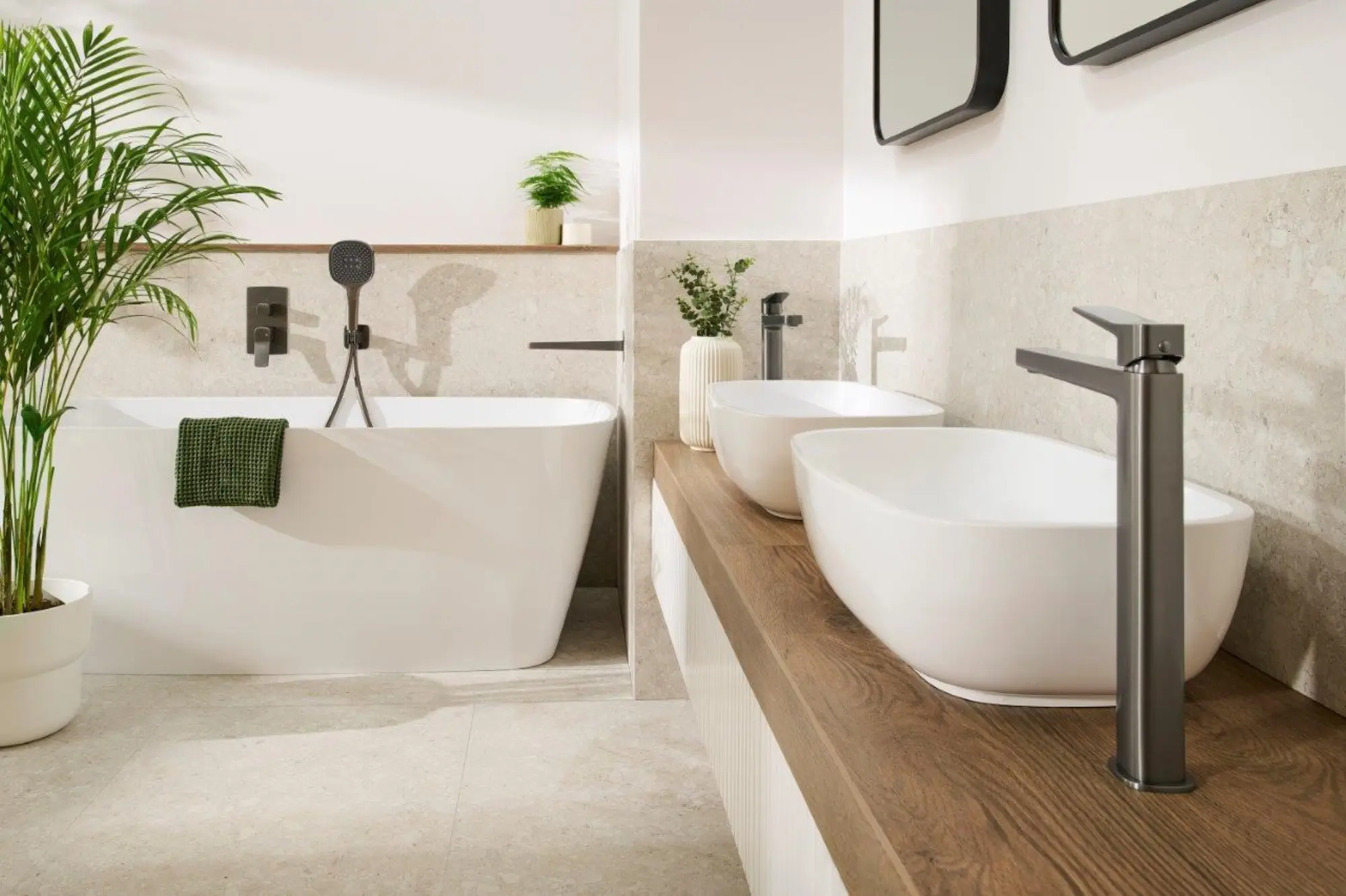 Baterie pentru lavoar KFA Armatura Malaga 4522-712-61 (Gun Metal Grey)