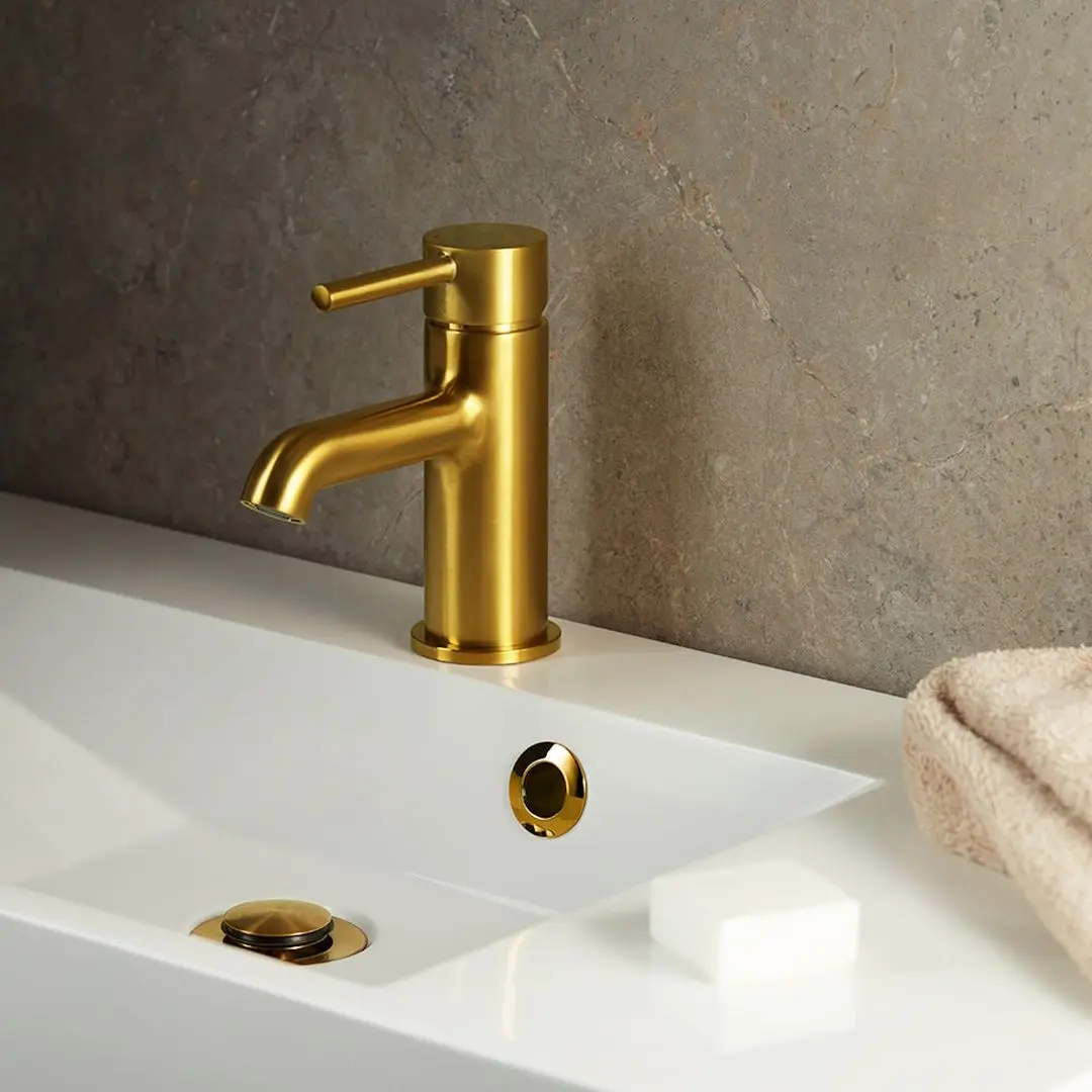 Bterie pentru lavoar KFA Armatura Moza 5032-815-31 (Gold)