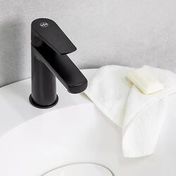 Смеситель для умывальника KFA Armatura Narva 5222-815-81 (Black) Thumb