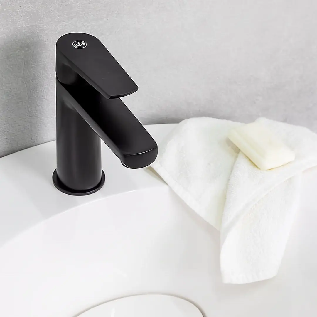 Смеситель для умывальника KFA Armatura Narva 5222-815-81 (Black)