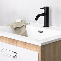 Смеситель для умывальника KFA Armatura Neda 5822-815-81 (Black) Thumb