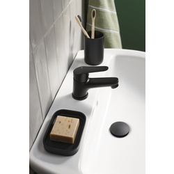 Смеситель для умывальника KFA Armatura Sparc (Black Matte) Thumb