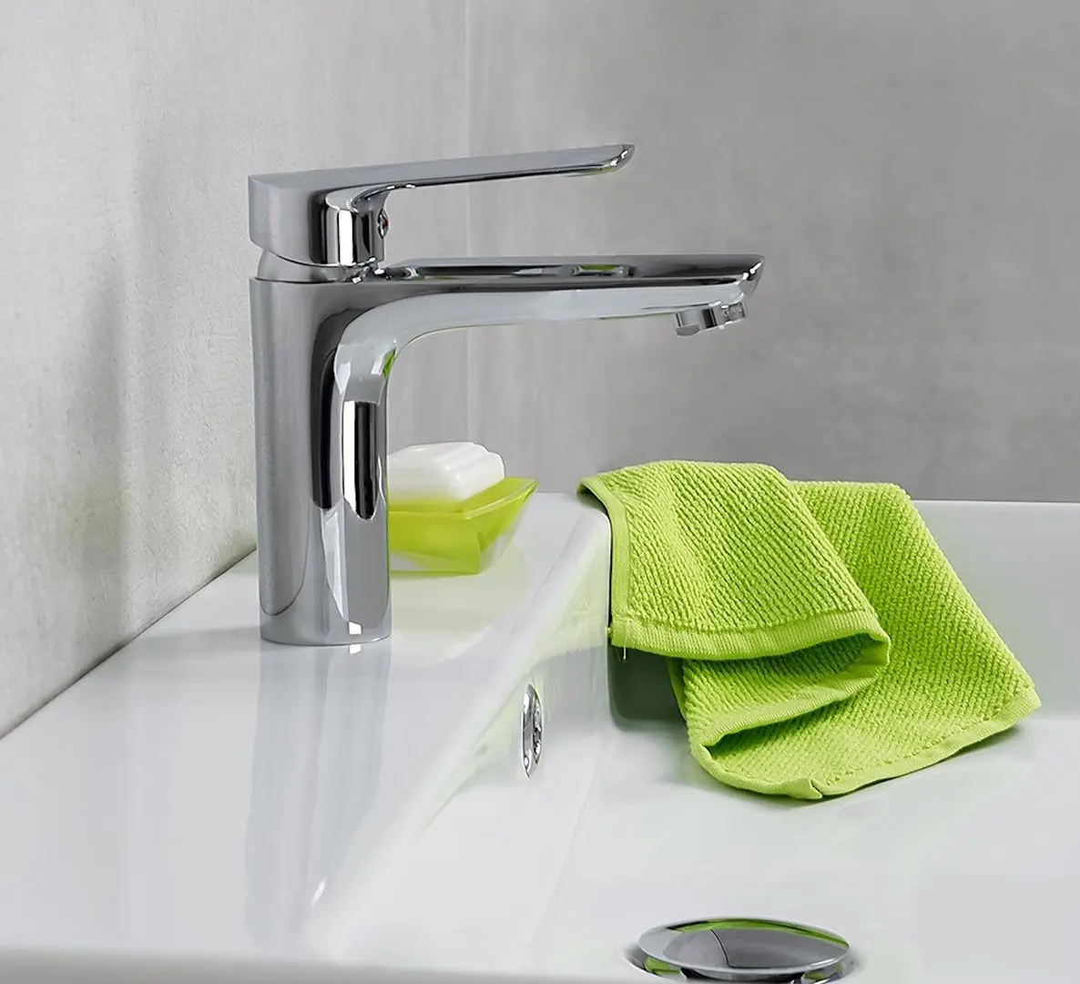 Смеситель для умывальника KFA Armatura Tanzanit 5022-815-00 (Chrome)