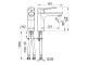 Смеситель для умывальника KFA Armatura Tanzanit 5022-815-00 (Chrome)