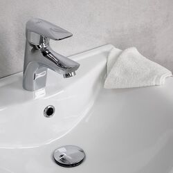 Смеситель для умывальника KFA Armatura Topaz 4012-815-00 (Chrome) Thumb