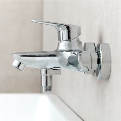 Смеситель для ванны и душа KFA Armatura Abasha 5234-010-00 (Chrome) Thumb