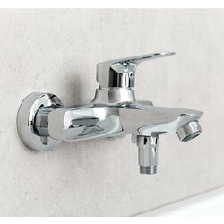 Смеситель для ванны и душа KFA Armatura Abasha 5234-010-00 (Chrome) Thumb