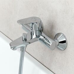 Смеситель для ванны и душа KFA Armatura Abasha 5234-010-00 (Chrome) Thumb