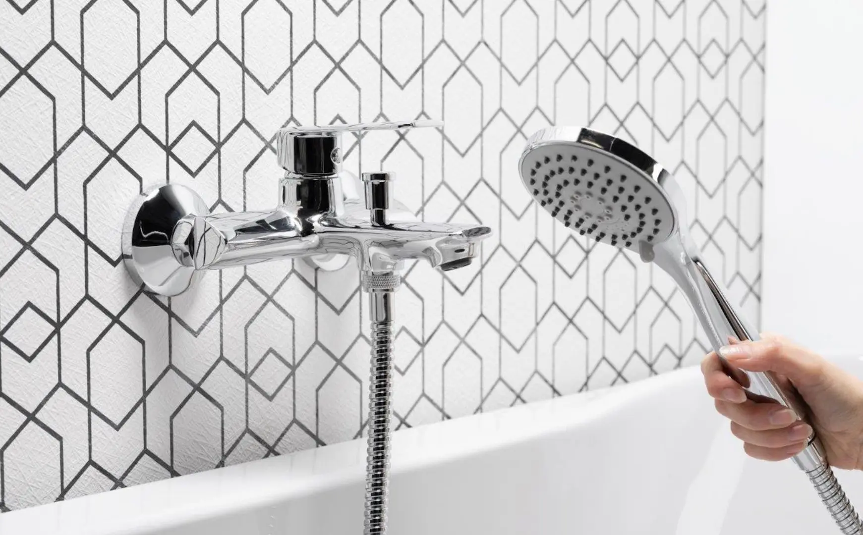 Baterie pentru cada si dus KFA Armatura Agat 4424-510-00 (Chrome)