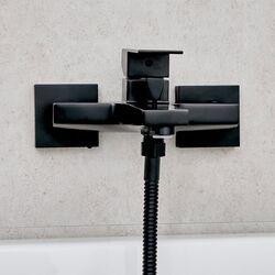 Смеситель для ванны и душа KFA Armatura Logon 5134-010-81 (Black) Thumb