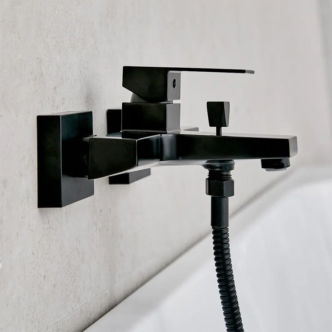 Смеситель для ванны и душа KFA Armatura Logon 5134-010-81 (Black)