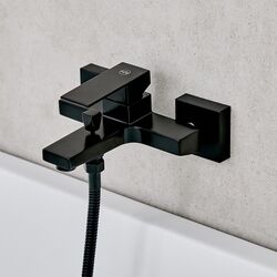 Смеситель для ванны и душа KFA Armatura Logon 5134-010-81 (Black) Thumb