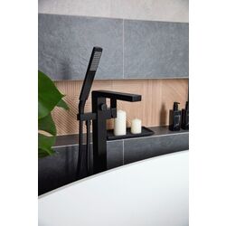 Смеситель для ванны и душа KFA Armatura Logon 5135-510-81 (Black) Thumb