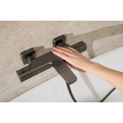 Смеситель для ванны и душа KFA Armatura Malaga 5754-010-61 (Gun Metal Grey) Thumb