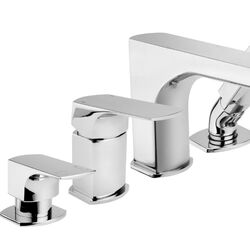 Смеситель для ванны и душа KFA Armatura Mokait 5535-210-00 (Chrome) Thumb