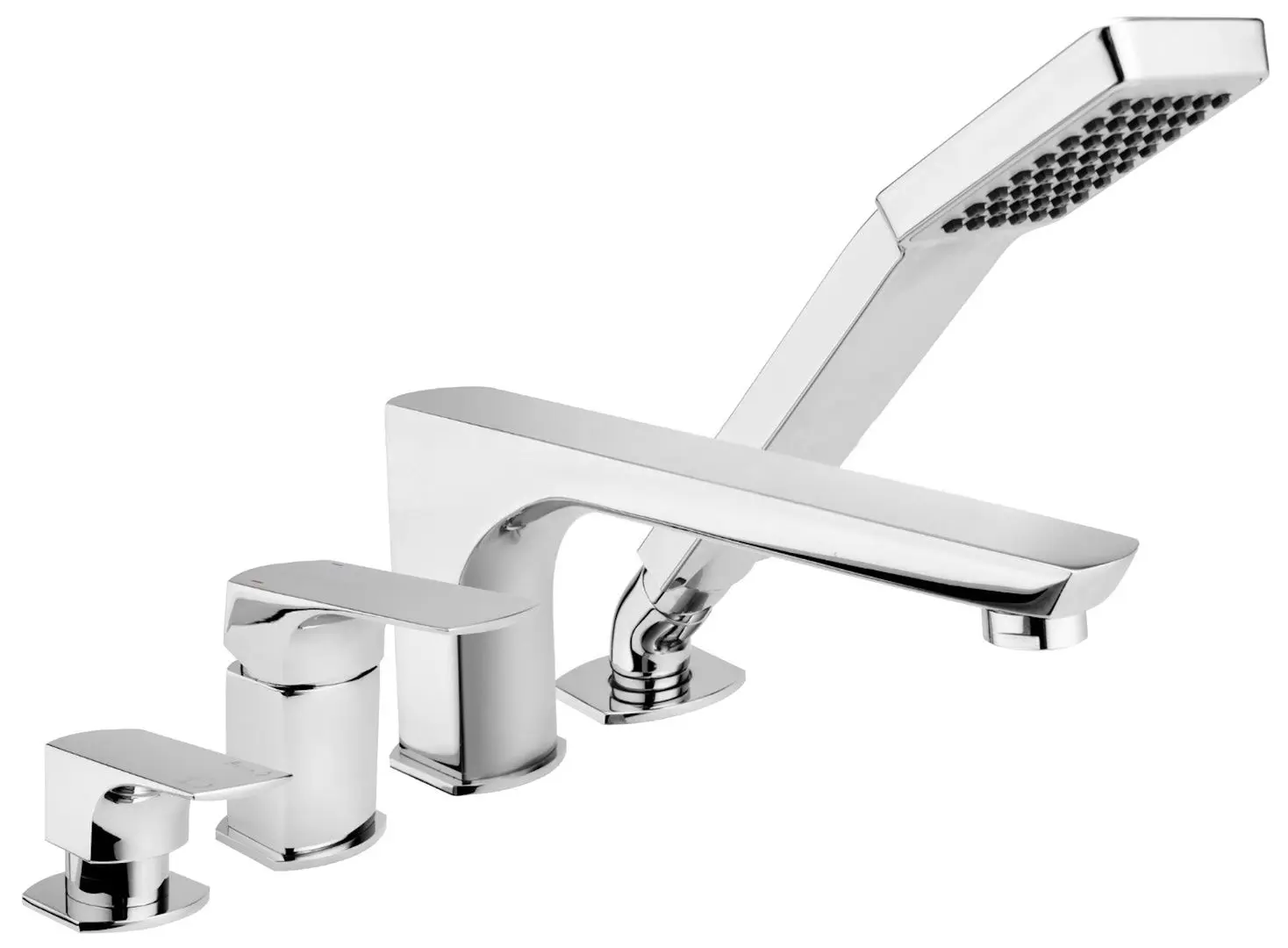 Смеситель для ванны и душа KFA Armatura Mokait 5535-210-00 (Chrome)