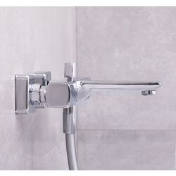 Смеситель для ванны и душа KFA Armatura Morganit 4924-010-00 (Chrome) Thumb