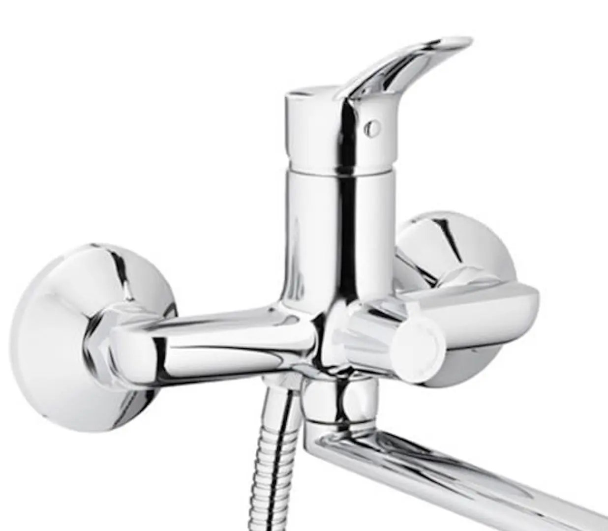 Смеситель для ванны и душа KFA Armatura Morris (Chrome)