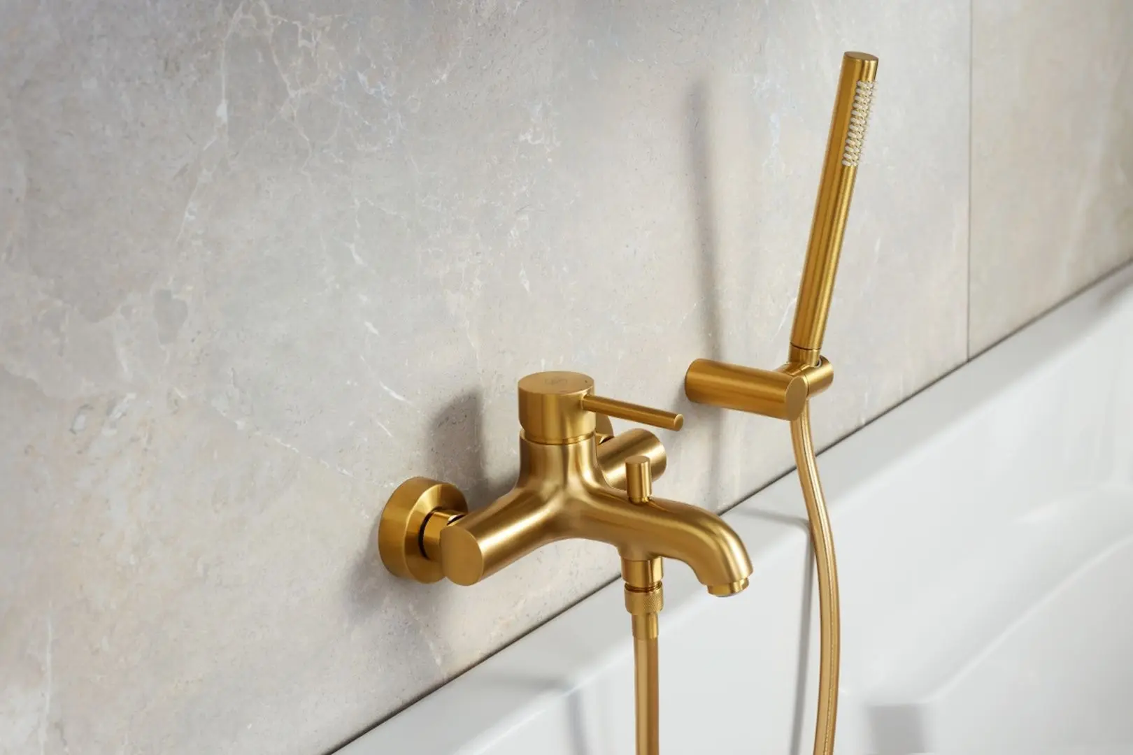 Baterie pentru cada si dus KFA Armatura Moza 5034-010-31 (Gold)