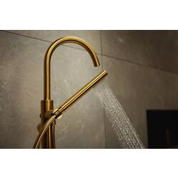 Смеситель для ванны и душа KFA Armatura Moza 5035-510-31 (Gold Matte) Thumb