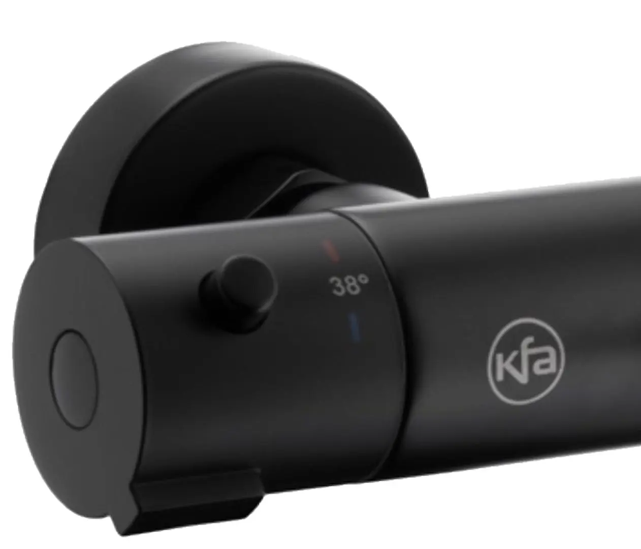 Baterie pentru cada si dus KFA Armatura Moza 5734-010-81 (Black Matte)