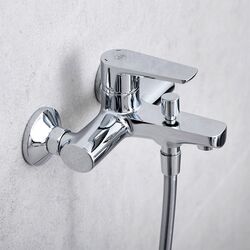 Смеситель для ванны и душа KFA Armatura Neon 5224-013-00 (Chrome) Thumb