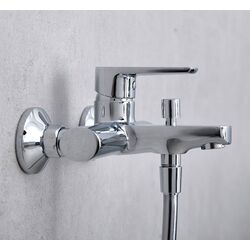 Смеситель для ванны и душа KFA Armatura Neon 5224-013-00 (Chrome) Thumb