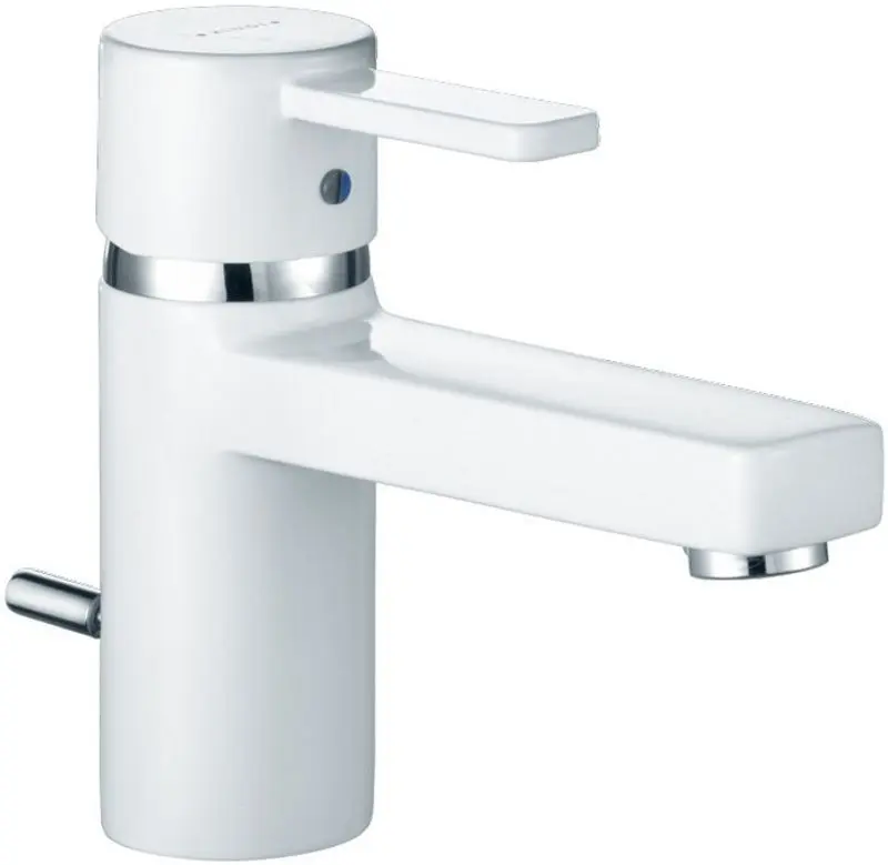 Смеситель для умывальника Kludi Zenta 382509175 (White)