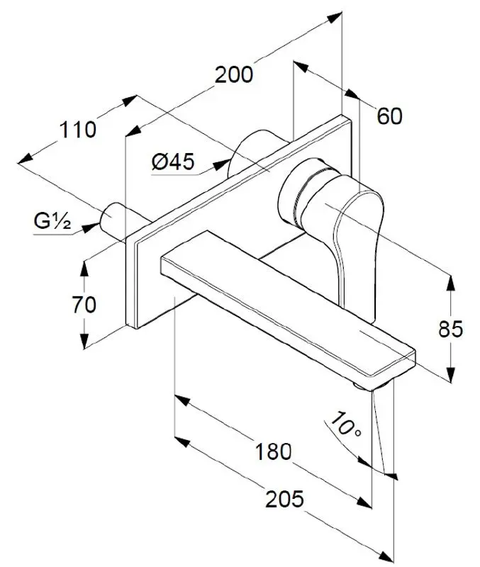 Смеситель для умывальника Kludi Zenta SL 482470565 (Chrome) - 2