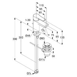 Смеситель для умывальника Kludi Zenta SL 482630565 (Chrome) Thumb