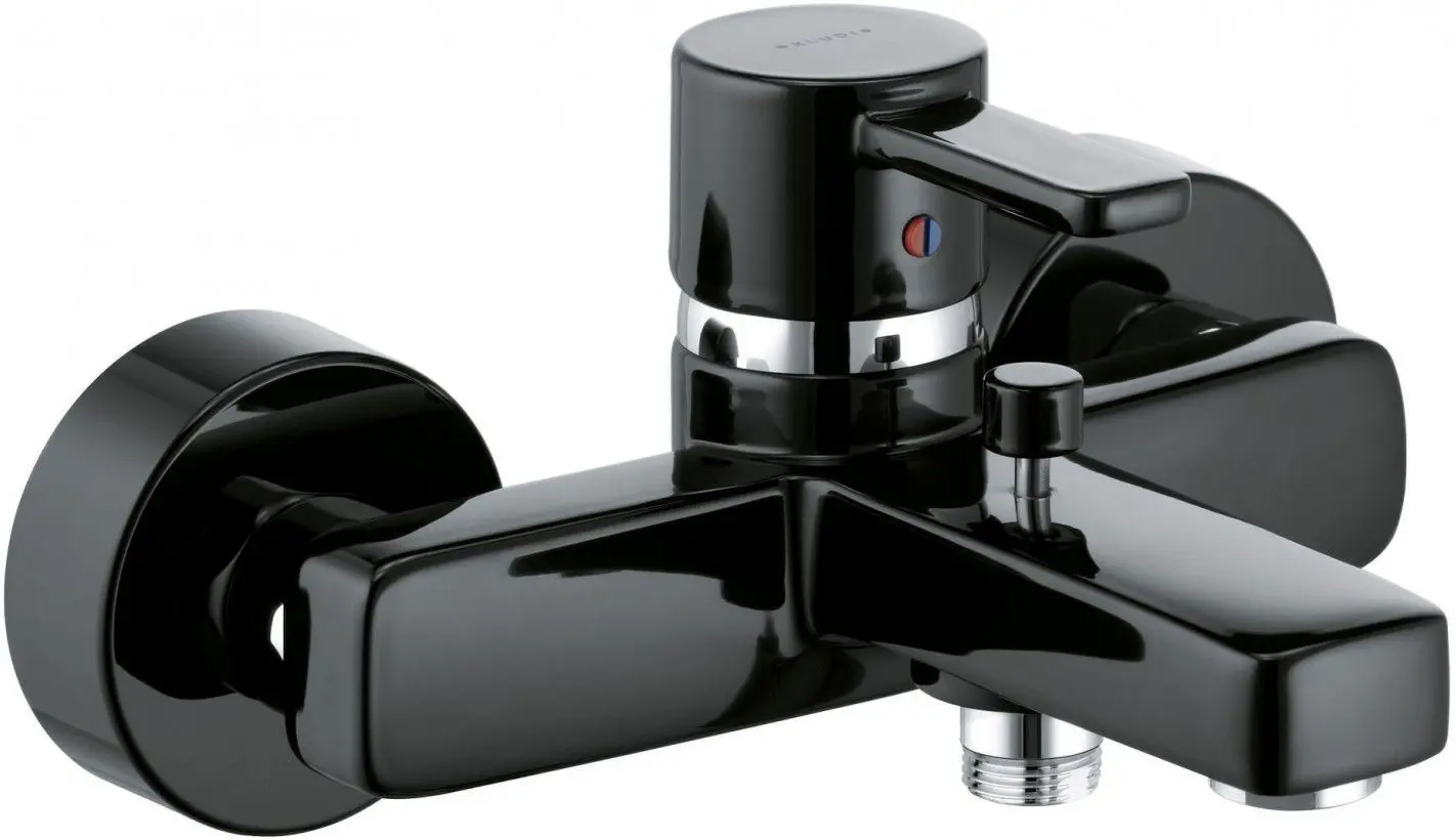 Baterie pentru cada/dus Kludi Zenta 386708675 (Black/Chrome)