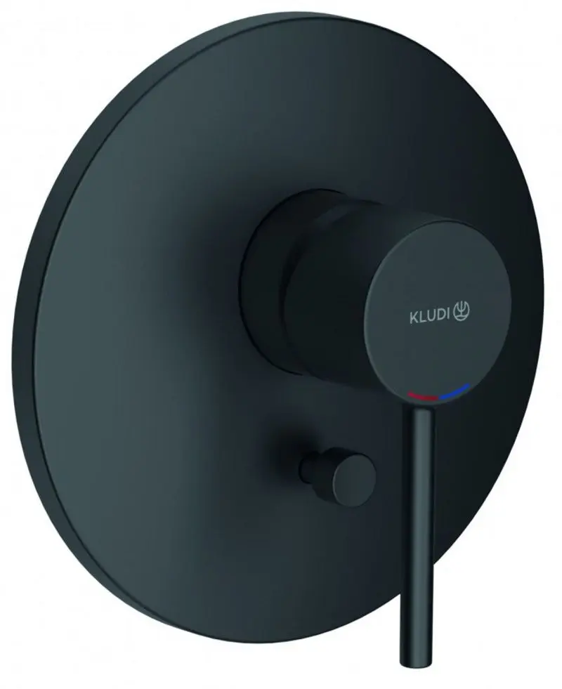 Baterie pentru cada si dus Kludi Bozz 386503976 (Matte Black)