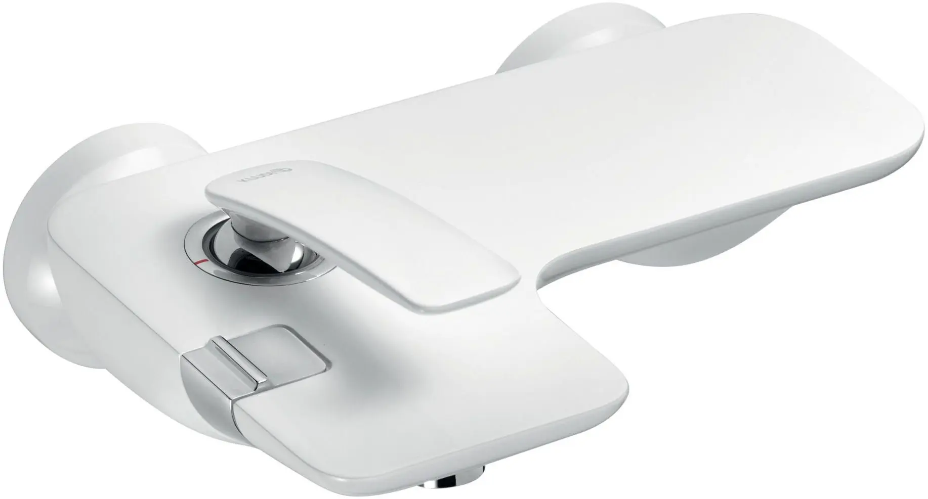 Смеситель для ванны Kludi Balance 524459175 (White/Chrome)