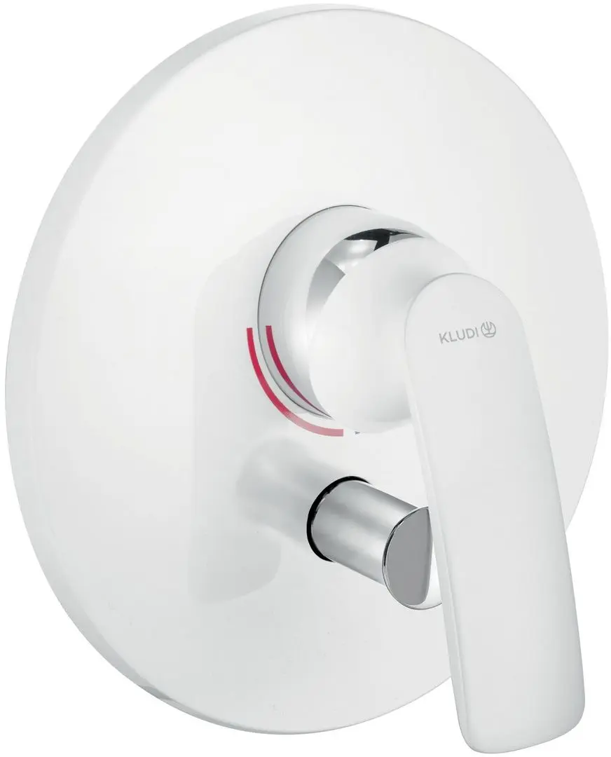 Смеситель для ванны Kludi Balance 526509175 (White/Chrome)