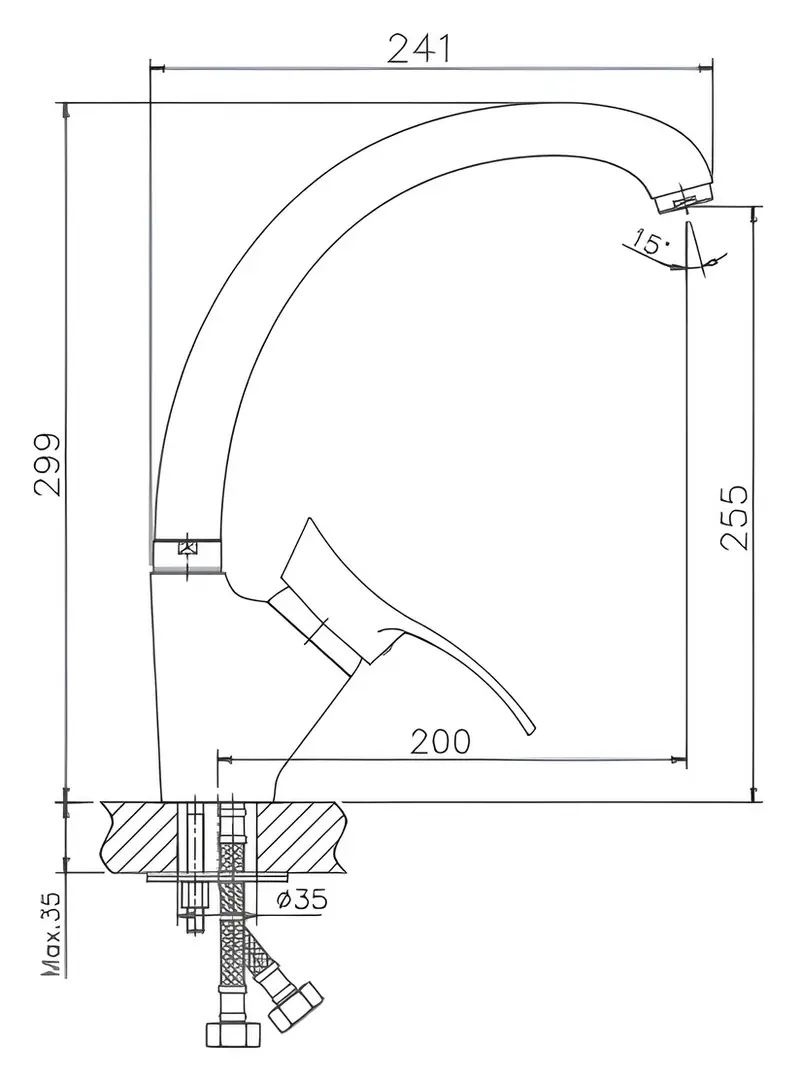 Chiuveta Marrbaxx G009Q7 (Cotton) - 2