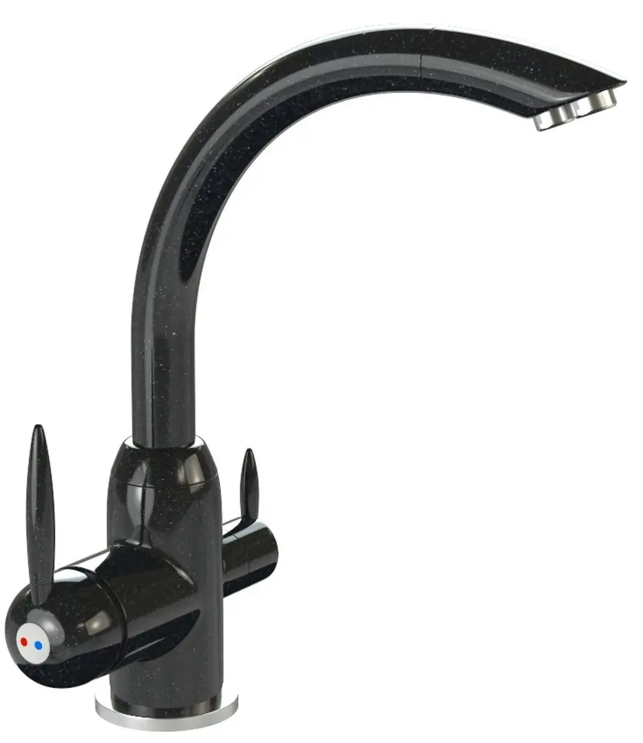 Смеситель для мойки Marrbaxx G011Q4 (Glossy Black)