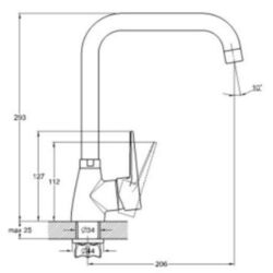 Baterie pentru chiuveta Marrbaxx M007Q5 (Sand Matte) Thumb