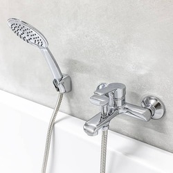 Set de dus Mat eco Ecru 83471 (Chrome) Thumb