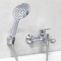 Set de dus Mat eco Ecru 83471 (Chrome) Thumb