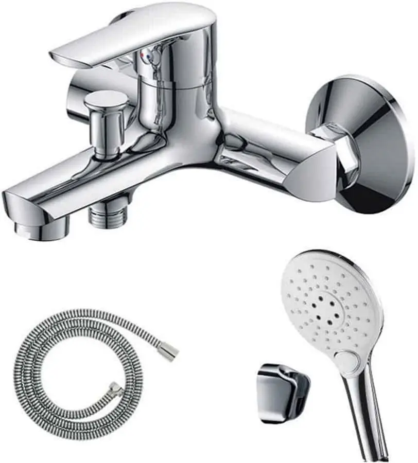 Baterie pentru cada si dus Mat|eco Indigo 83187 (Chrome)