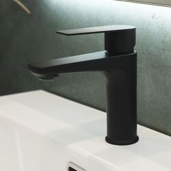 Baterie pentru lavoar Mat|eco Aleo (Black Matte) Thumb