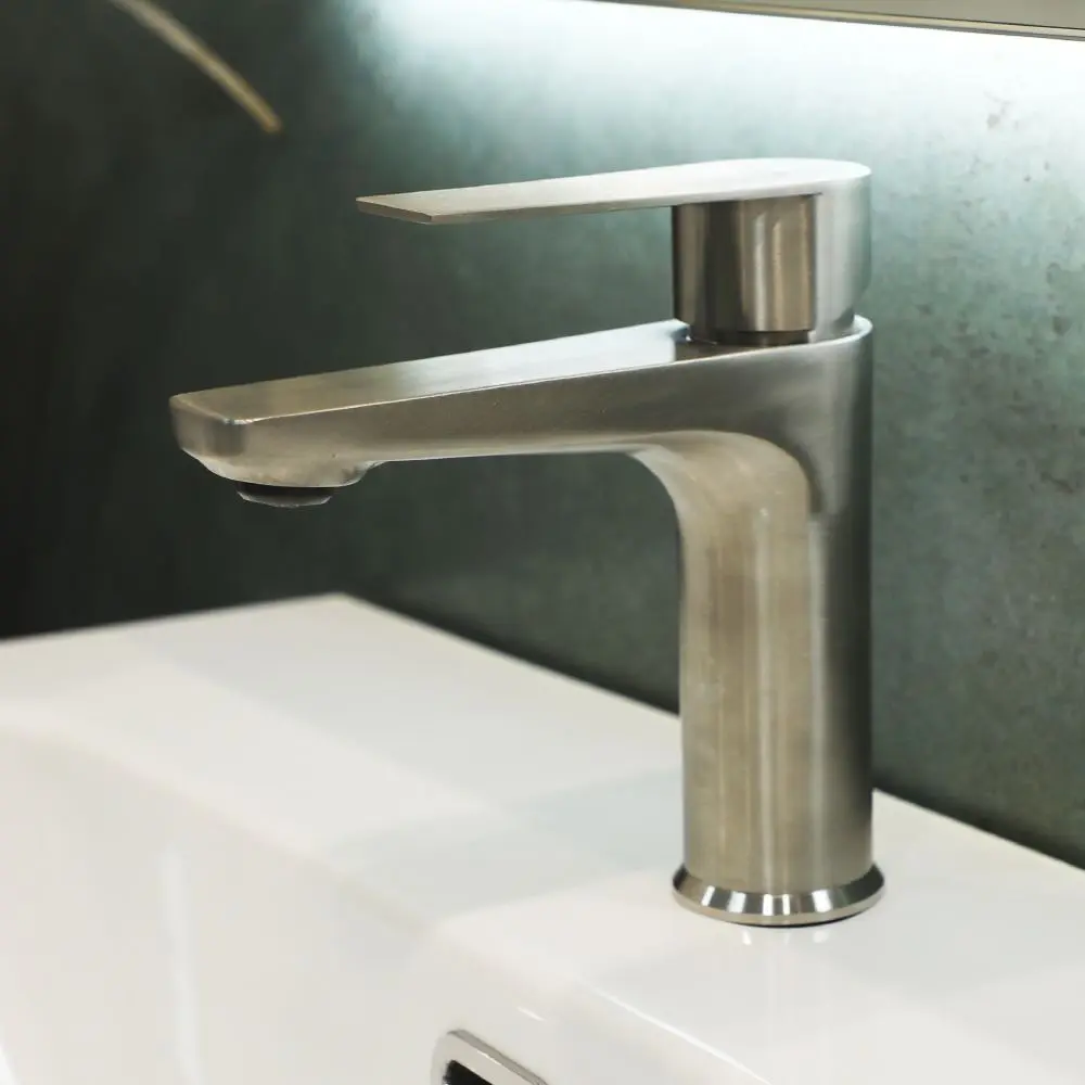 Baterie pentru chiuveta Mat|eco Aleo (Brushed Nickel)