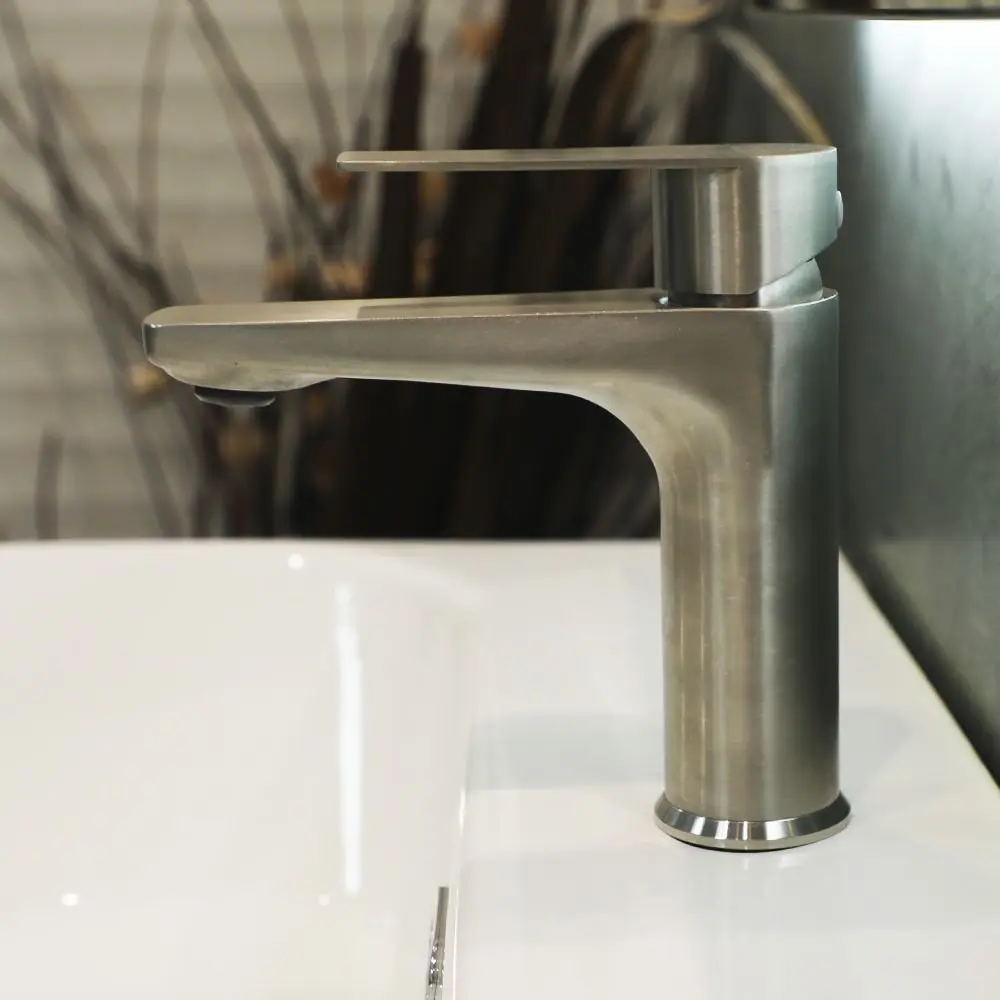 Baterie pentru chiuveta Mat|eco Aleo (Brushed Nickel)