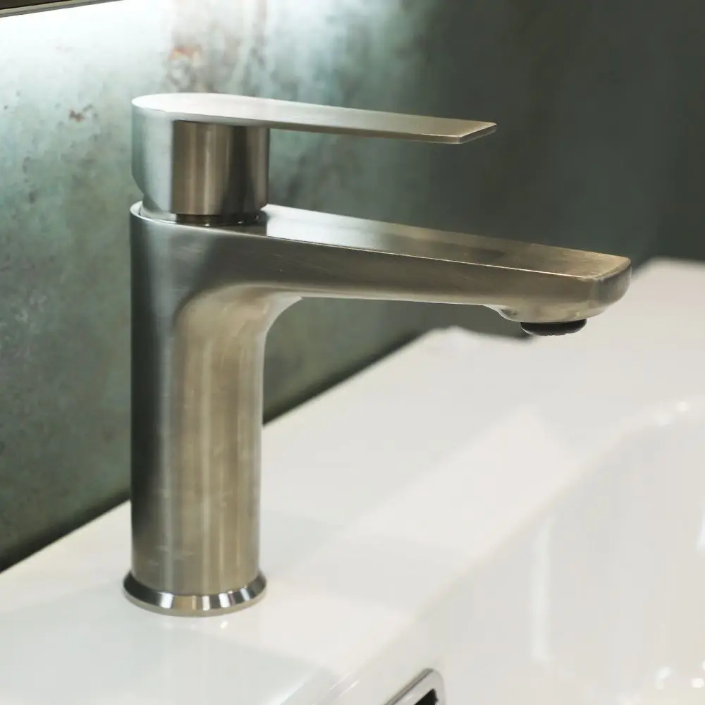 Baterie pentru chiuveta Mat|eco Aleo (Brushed Nickel)