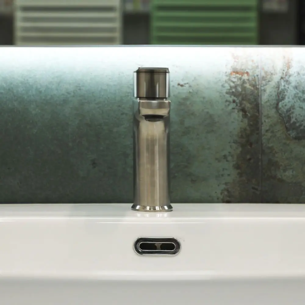 Baterie pentru chiuveta Mat|eco Aleo (Brushed Nickel)