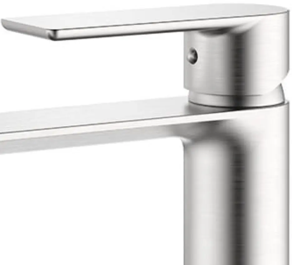 Смеситель для умывальника Mat|eco Breno 1133 114252 (Brushed Nickel)