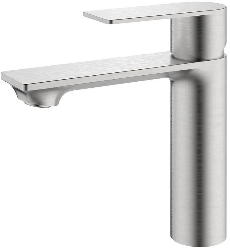 Смеситель для умывальника Mat|eco Breno 1133 114246 (Brushed Nickel)